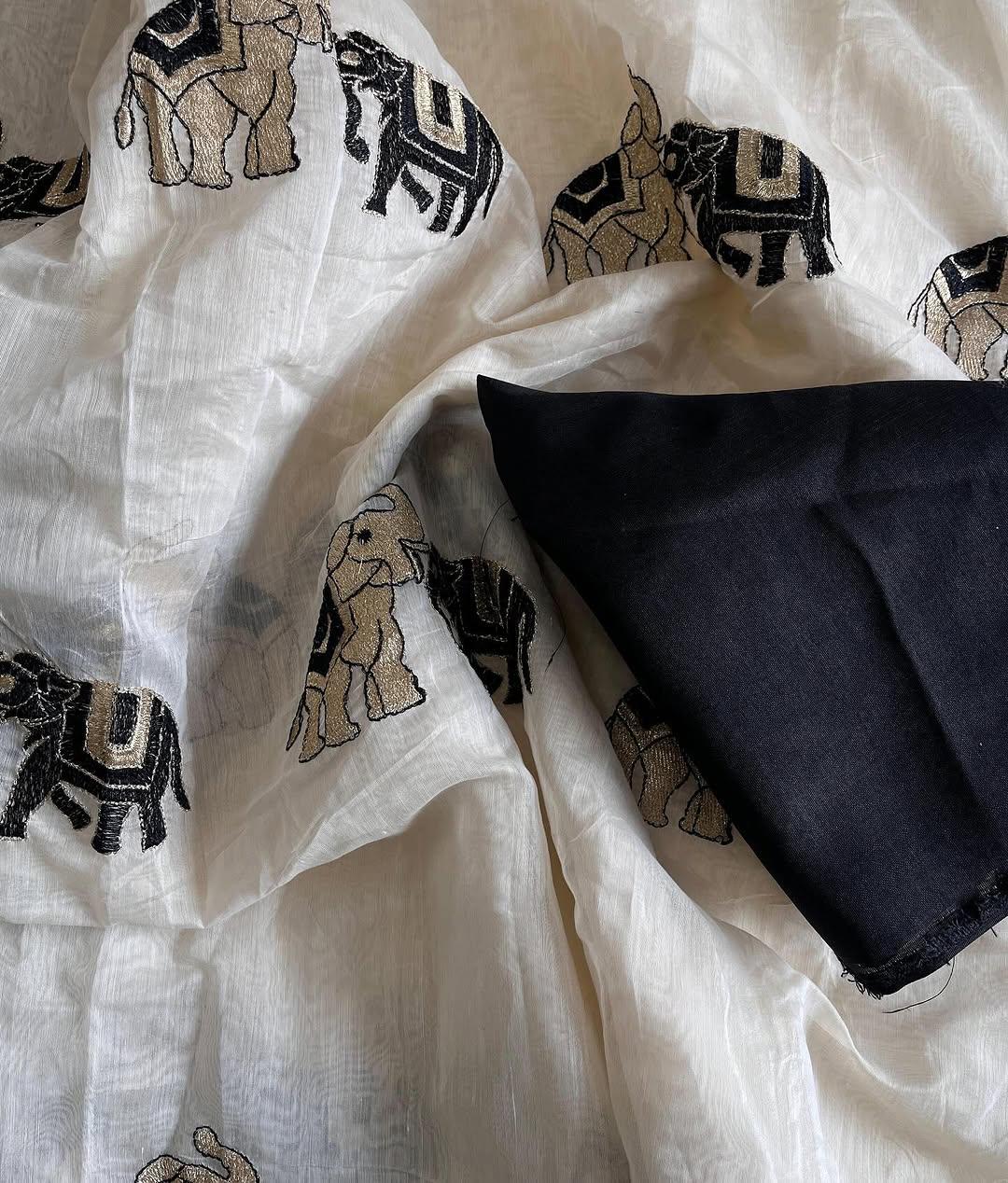 Pure Soft tissue Zari Base Fabric