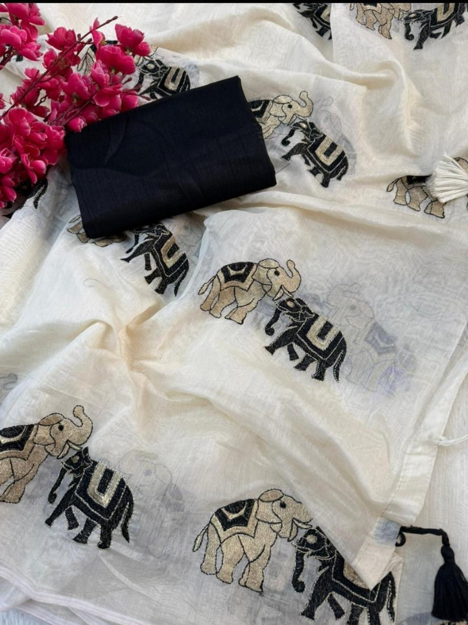 Pure Soft tissue Zari Base Fabric